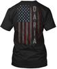 Daria Family American Flag T-Shirt Made In the USA Size S To 5XL