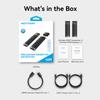 Receptor HDMI Sem Fio Vention 5GHz WiFi Display Projetor Dongle Smart Stick para TV HD para Android IOS 40m Adaptador HDMI Sem Fio
