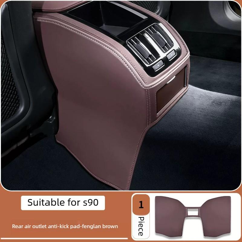 For Volvo S90 2026 Rear Discharge Trend Anti-kick Pad Original Car Color Protective Pad Car Interior Modification Supplies Tools