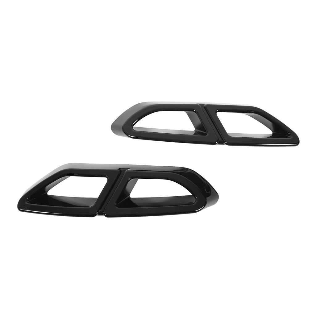1 Paar Uitlaatdemper Eindpijp Cover Trim Vervanging voor Variant B8 2014+