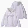 Ranjun GGUM Pullover-Hoodie mit Samtfutter und Aufdruck - Herbst-/Winter-Stil-Sweater