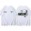2025 New Japan TEIN Shock Absorber Modified Car Creative T-shirt Casual Men and Women Motorcycle Club Short Sleeve Cotton Top