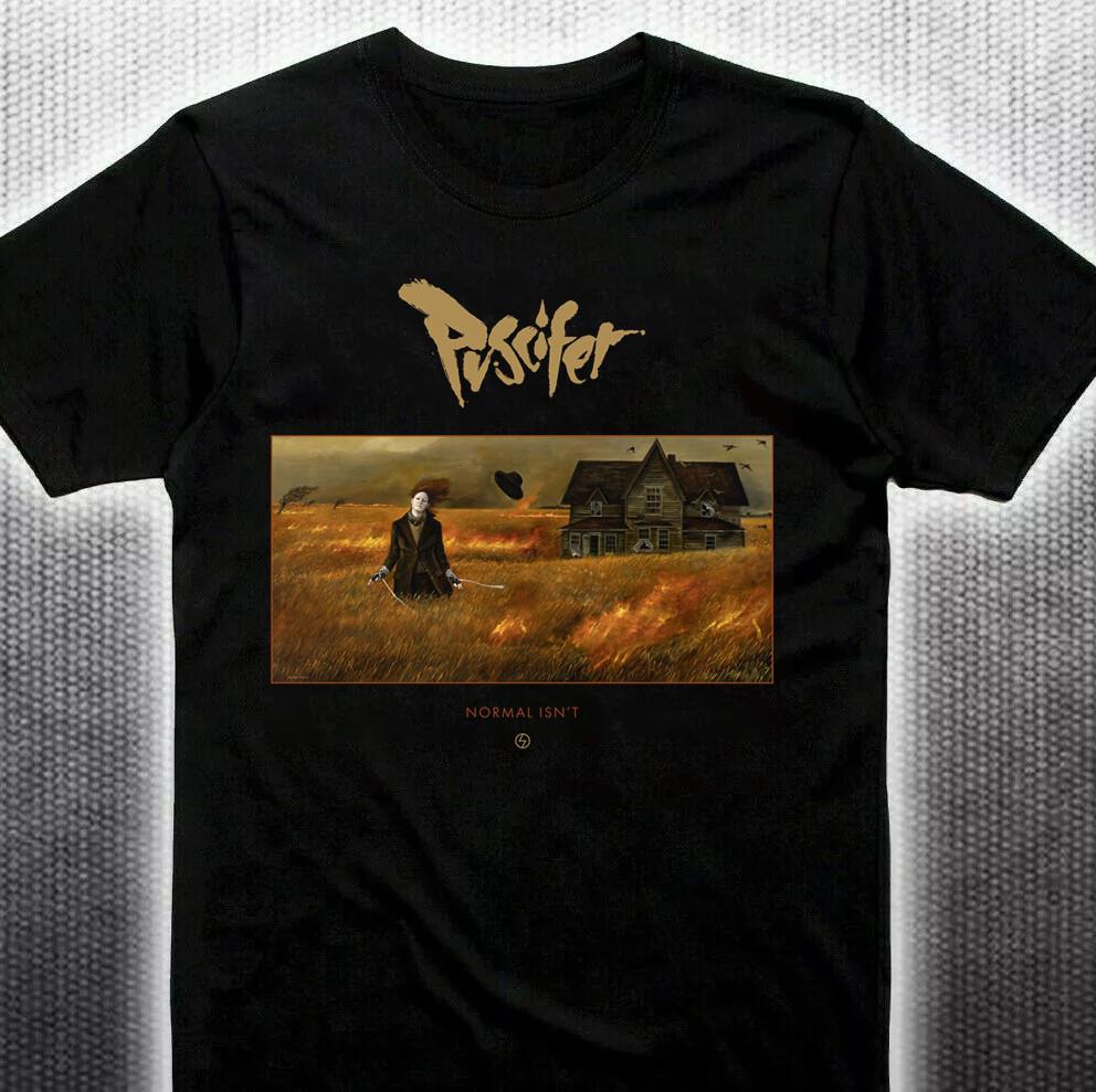 Normal Isn t - Puscifer Black Cotton SHirt Full size S-5XL CL511 XXXXL