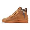 Bandulu X Converse Cons Pro Leather Synthetic Leather High Top Board Shoes Unisex Brown Pink
