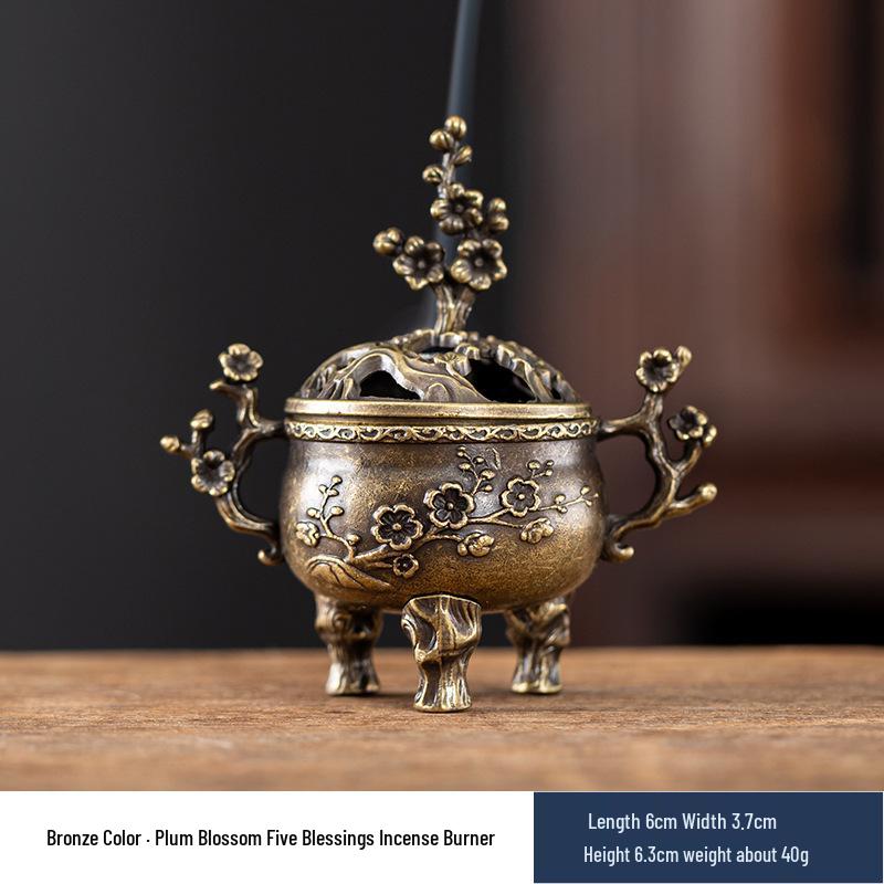 Auspicious Clouds Sandalwood & Agarwood Coil Incense for Indoor Aromatherapy - Long-lasting Deodorizing Incense Burner Censer