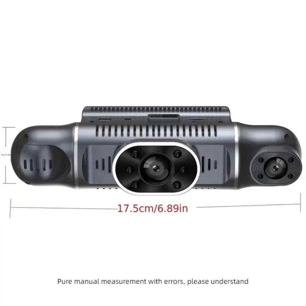 3/4-channel In-car Wifi/GPS Dashcam, HD 360-degree Panoramic Video Recording, 24 Hour Parking Monitoring, Car Accessories