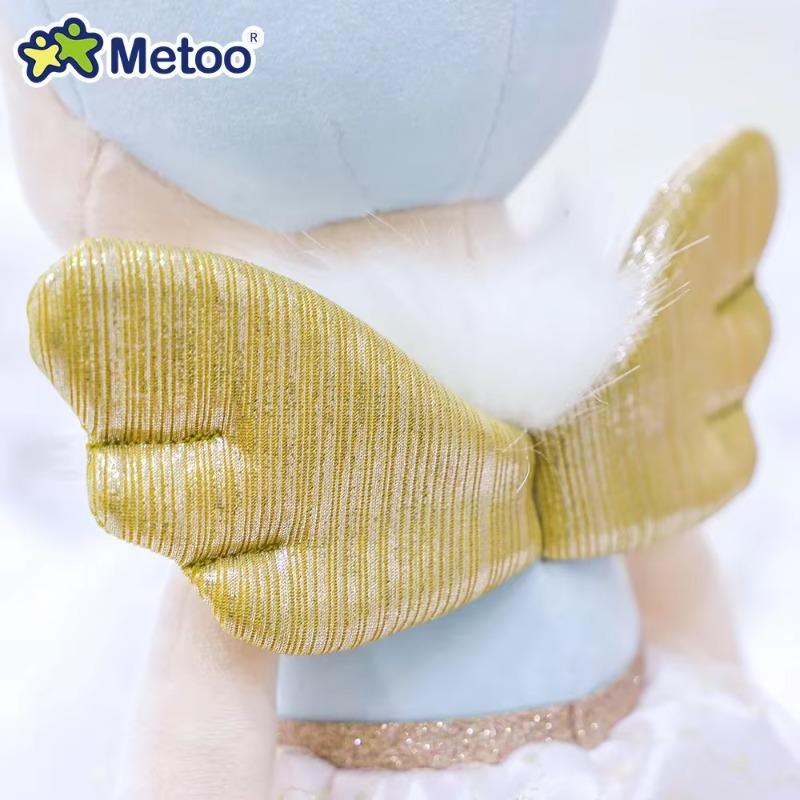 Non-Toxic Original Metoo 34Cm Angel With Wings Angela Princess Plush Doll Childrens Stuffed Toy Holiday Birthday Gifts For Kid Baby