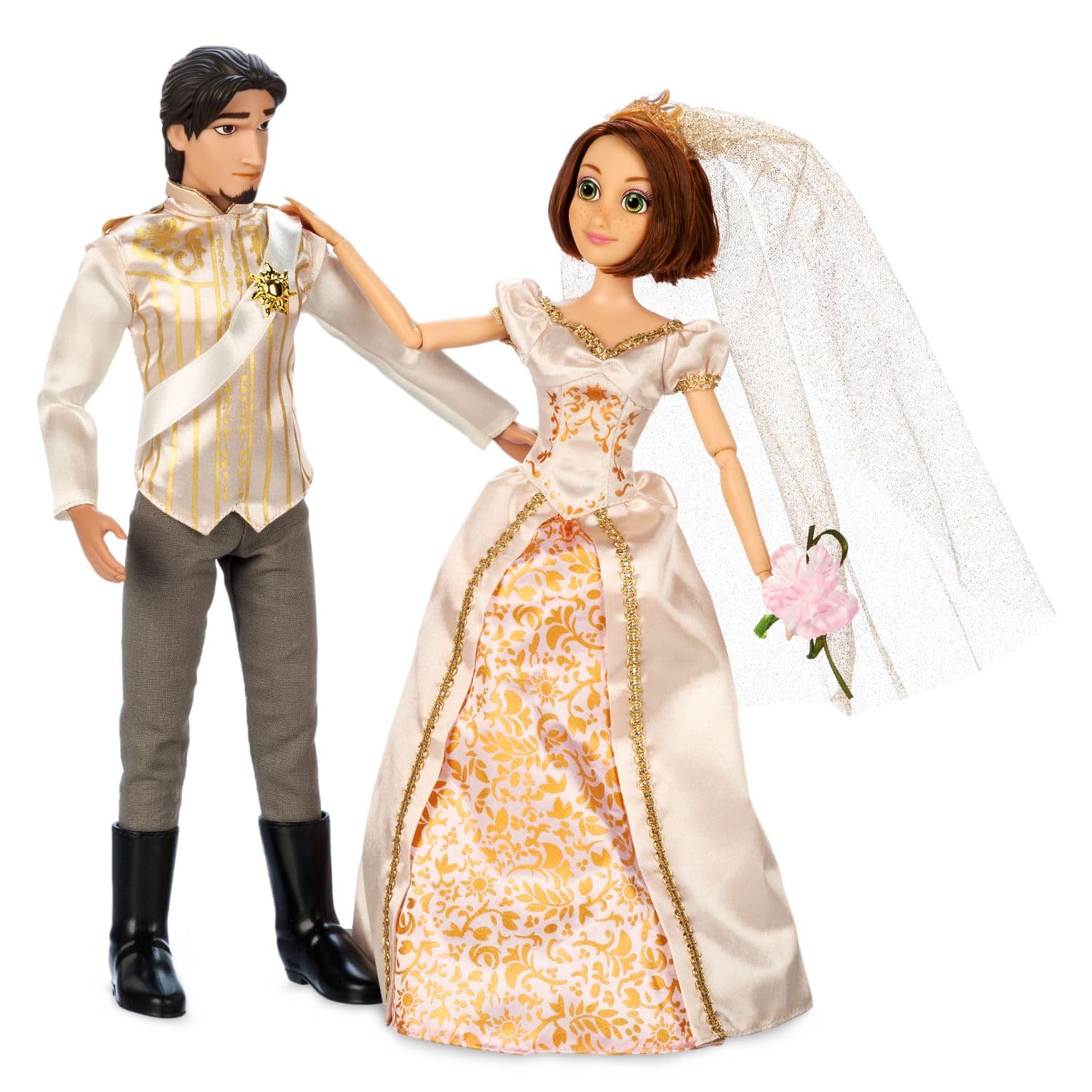 

Disney Store Official Princess Wedding Doll Set (Rapunzel & Prince Eugene)