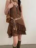 Braided Hollowed-Out Ethnic Belt New Bohemian Accessories Thin Leather Belt With Skirt High-End Sense Of Versatile
