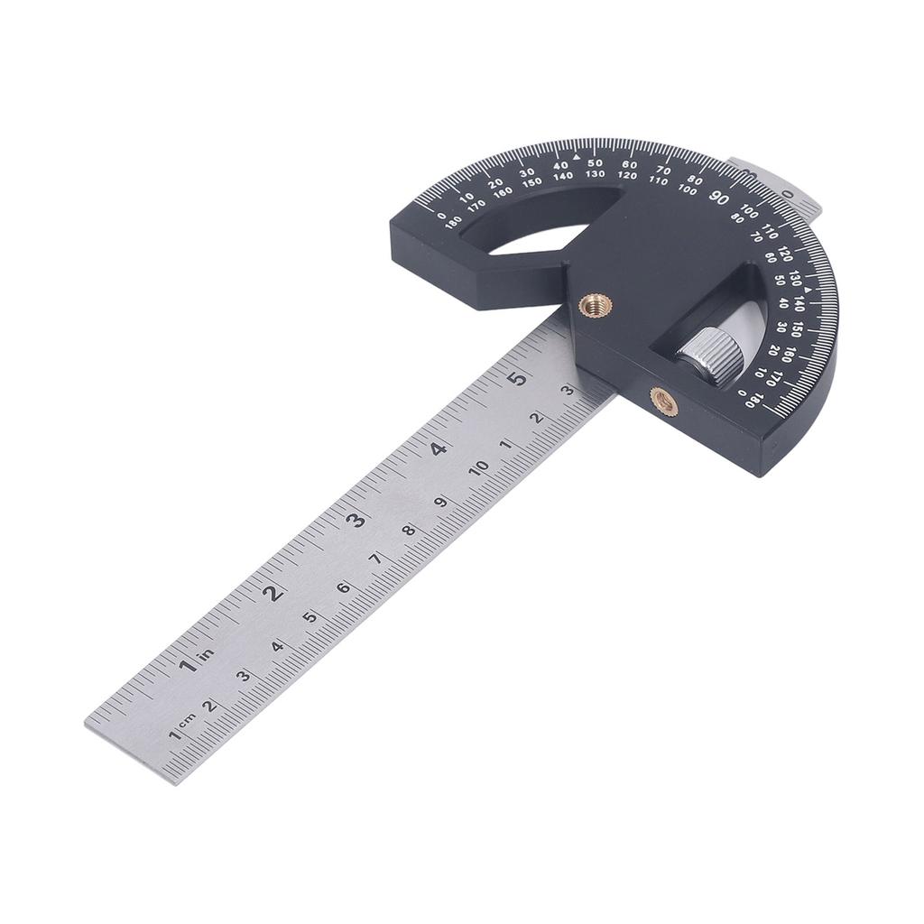 Winkelmesser Zimmerei Winkel Lineal für Holzbearbeitung Kantenmessung und Anreißen 8in