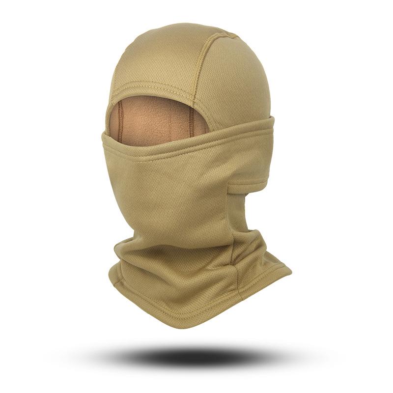 Polar Fleece Windproof Ski Mask - Warm, Frostproof Head Cover for Cycling & Face Protection
