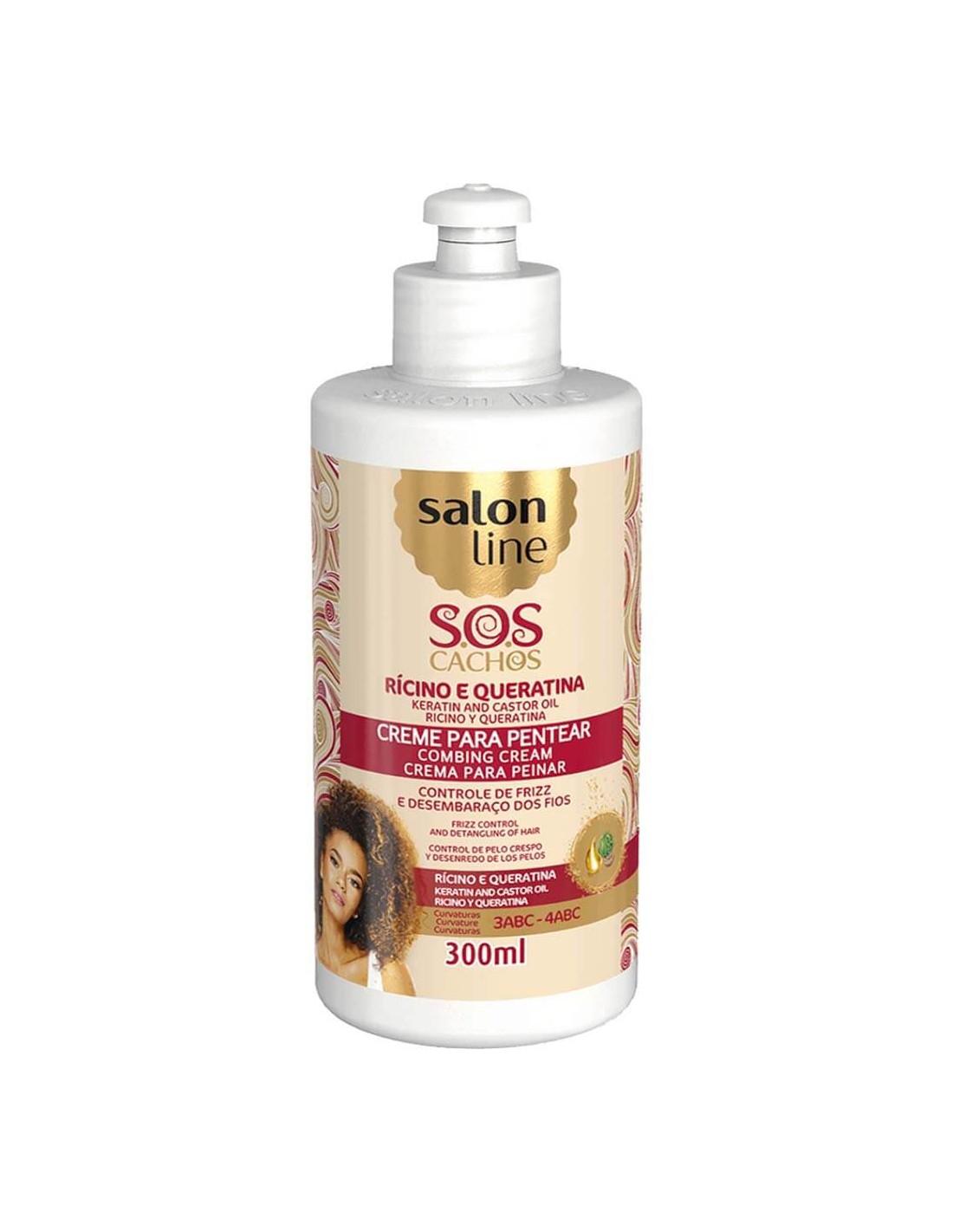 

Peigner crème sos boucles ricin et kératine - Salon Line 300 мл