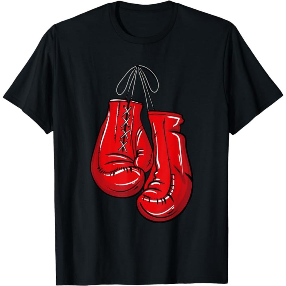 Boxing Lover Gym Boxer Kickboxing Kickboxer Enthusiast T-Shirt Cotton Unisex Style Shirts for Men Clothing