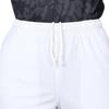 YONEX Gestrickte weiße mittellange Damen-Shorts, 25068, (011),