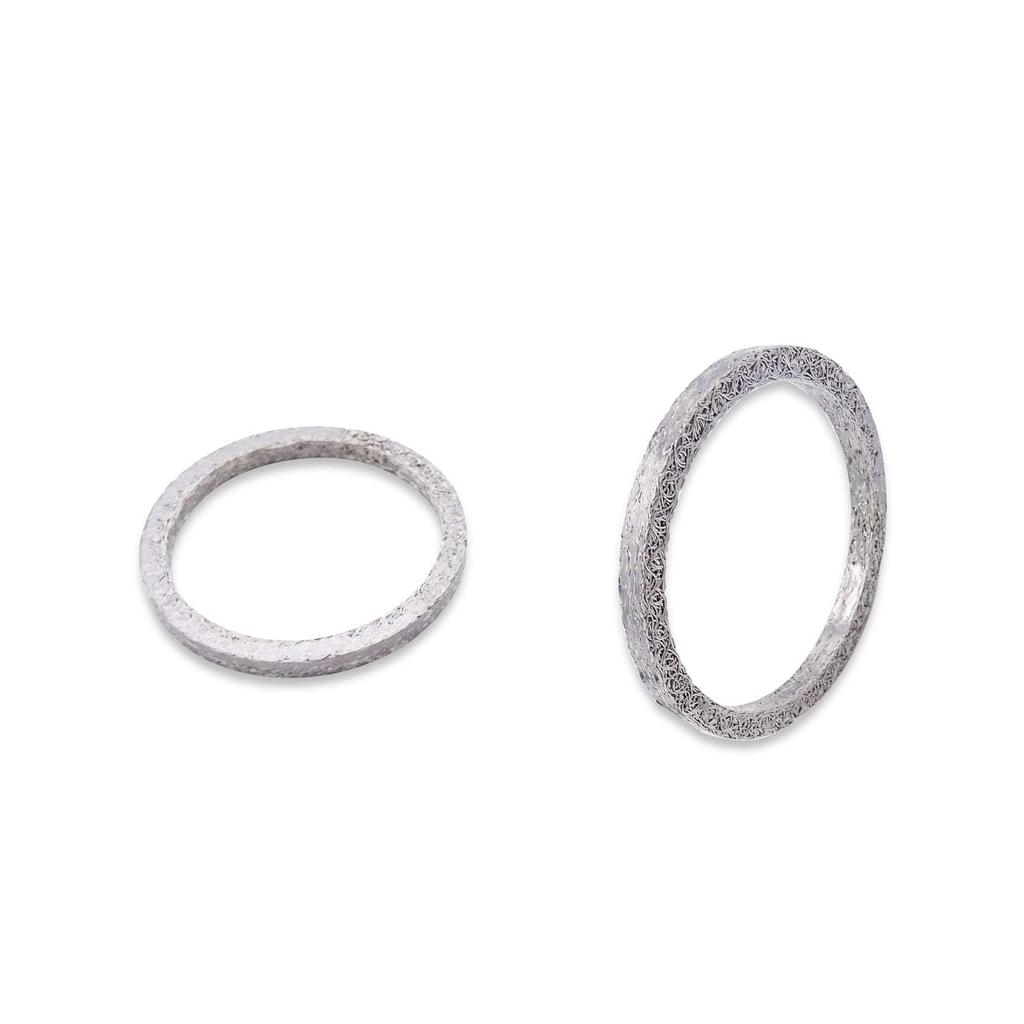 Dasen Exhaust Gasket Steel Mesh Style Crash Seal Exhaust Port Gasket Kit for Harley