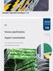 Color Steel PVC Site Hoarding: Temporary Construction Barrier with Grass-Effect Sheet Metal.