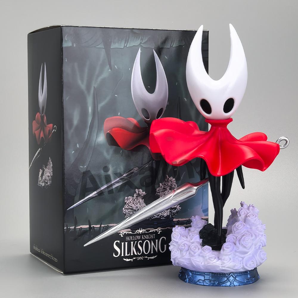 New Hollow Knight 2PCS/SET Anime Game Figure Hollow Knight PVC Action Figure Collectible Model Halloween Christmas Gift Toy Doll