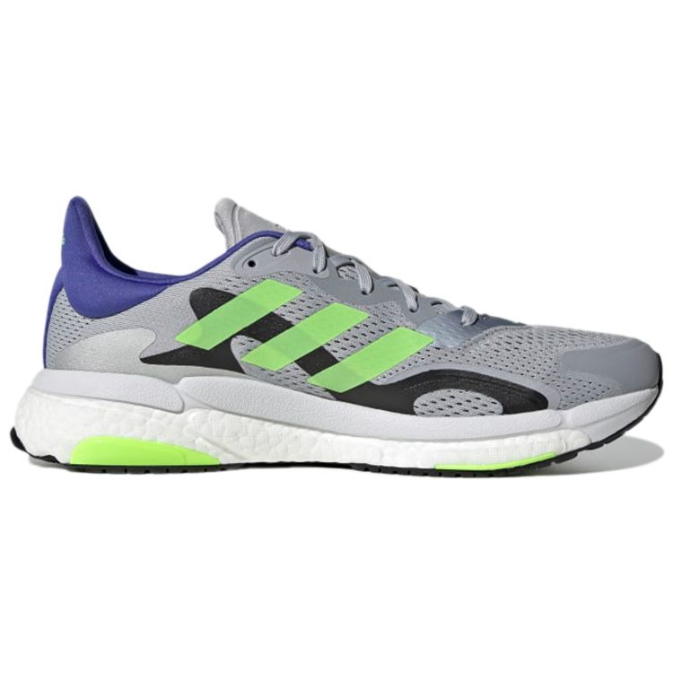 Adidas Solar Boost 3 Halo Silver Signal Green Men Sneakers Grey Sonic-Ink S42995