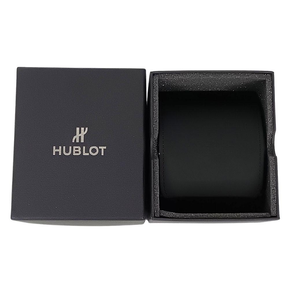 Used HUBLOT Travel case for watches Empty box Black Genuine product / H51