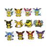 Anime Pokémon Emaille-Anstecker für Rucksäcke Niedliche Pikachu Gengar Glurak Broschen Metall Emaille Abzeichen Pins Pokemon Sammlung Geschenk