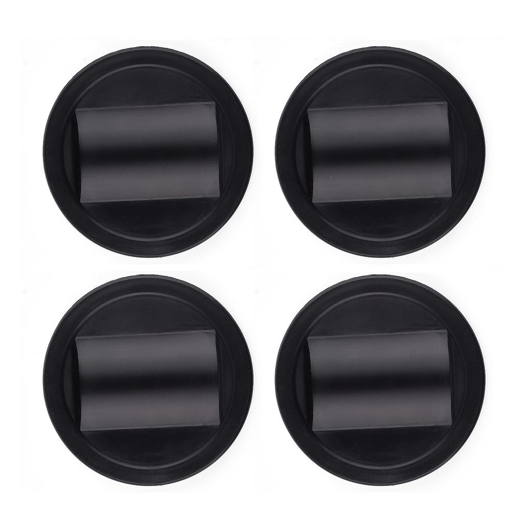 4Pcs Furniture Chair Wheel Stoppers Rubber Bed Frame Stopper Nonslip Fixed Chair Foot Pad Furniture Caster Cups