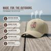 Black Baseball Cap - Commemorative 250 Years "USA" Print Polyester Breathable Adjustable Baseball Hat For Men Women Outdoor Travel & Festivals