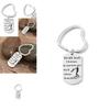 Elegant To My Dad Stainless Steel Pendant Necklace For Fathers Special Day