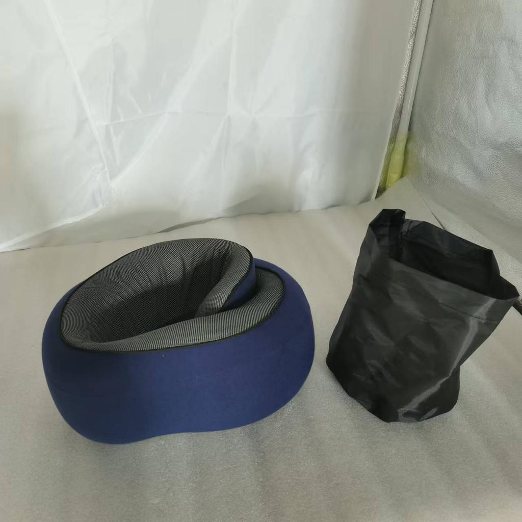 Μαξιλάρι λαιμού Memory Foam Αυχενικός σπόνδυλος Ταξίδι Φορητό μεσημεριανό διάλειμμα Αεροσκάφος U Τύπος μαξιλαριού Μαξιλάρι ύπνου Κάμπινγκ Τσάντα μεταφοράς