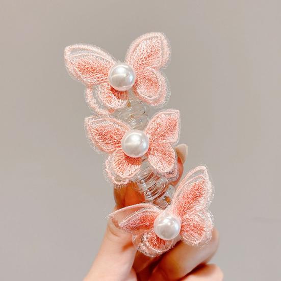 4Pcs Women Hair Ropes Butterflies Faux Braided Hair Elastic Straps Decor Hair Ties Hair Accessories