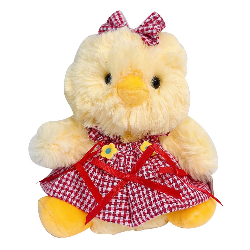 Plush Duck Toy With Pp Cotton Filling For Kids Birthday Gift And Desk Decor