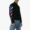 Off-White Fw19 Gradient Arrow Cashmere Baseball Jacket Men Jackets Black OMEA145F18A320051088