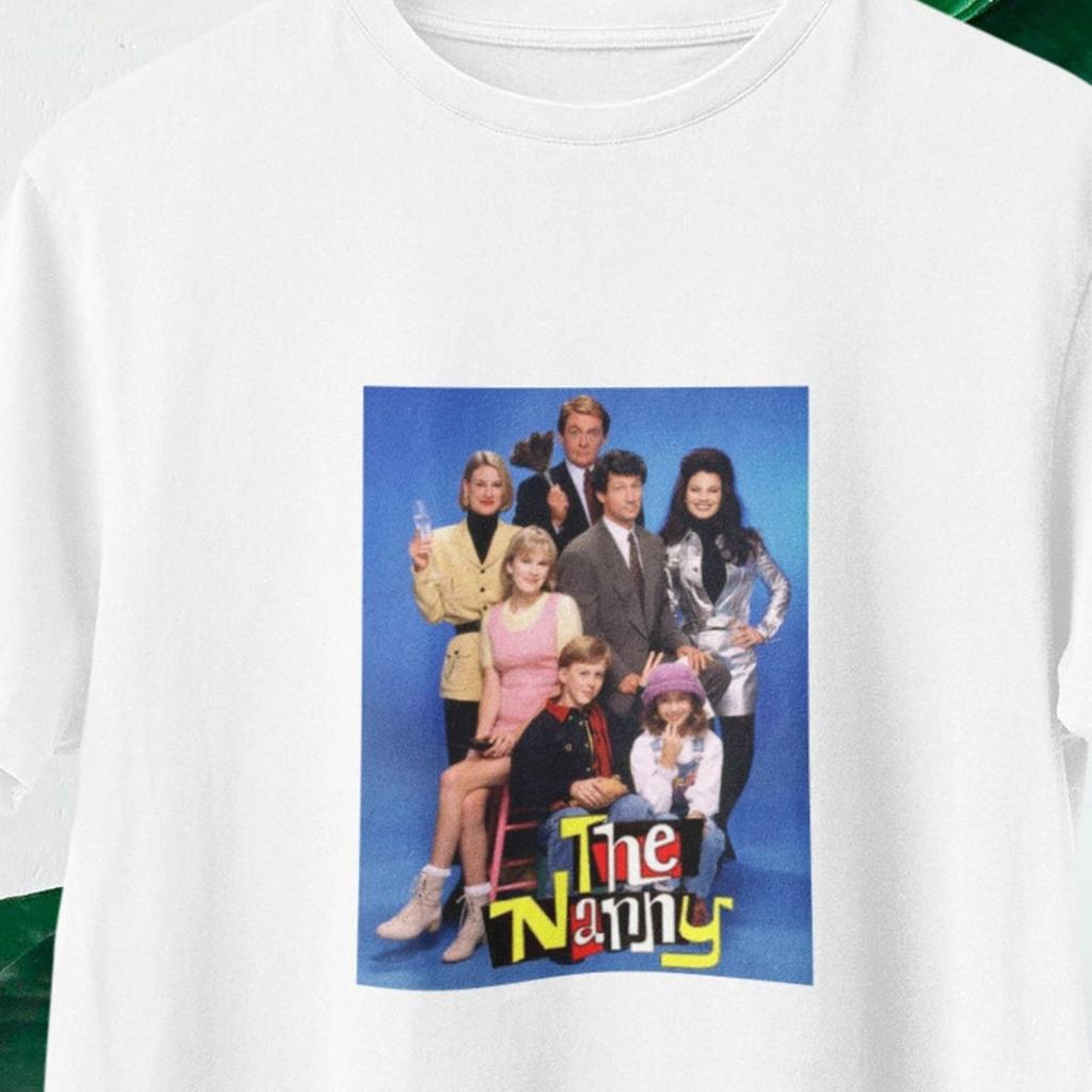 The Nanny 90s TV Show Foto T-shirt Fran Fine The Nanny Foto top The Nanny TV