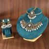 Alloy Tassel Wings Shaped Jewelry Sets Shining Exquisite Rhinestone Jewelry Set Indian Style Necklace Earrings Set Indian Bridal