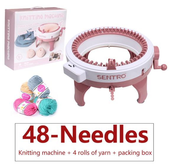 48 Needles Knitting Machine Breimachine Creative Manual DIY Loom Sentro Knitting Machine Tricoter Sewing Hat Sock Lazy Artifact