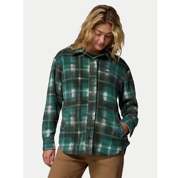 

Демисезонная куртка Columbia Benton Springs™ 2085661 зеленая, свободный крой XL