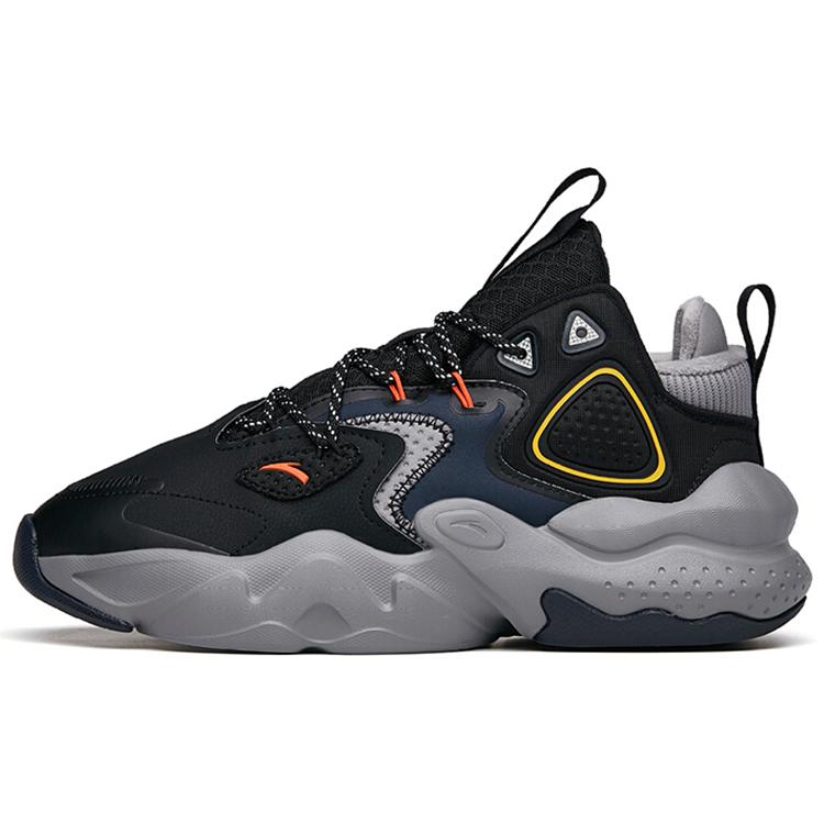 

New Anta Bastard Mighty Anti Slip And Wear Resistant Warm Low Top Sports Casual Shoes Men s Black Gray 112148901-3 42