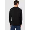 Maine Mens Cable Cotton Crew Neck Sweatshirt