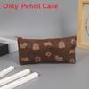 Cute Capybara Pen Bag With Oxford Fabric Storage For Kids And Teens