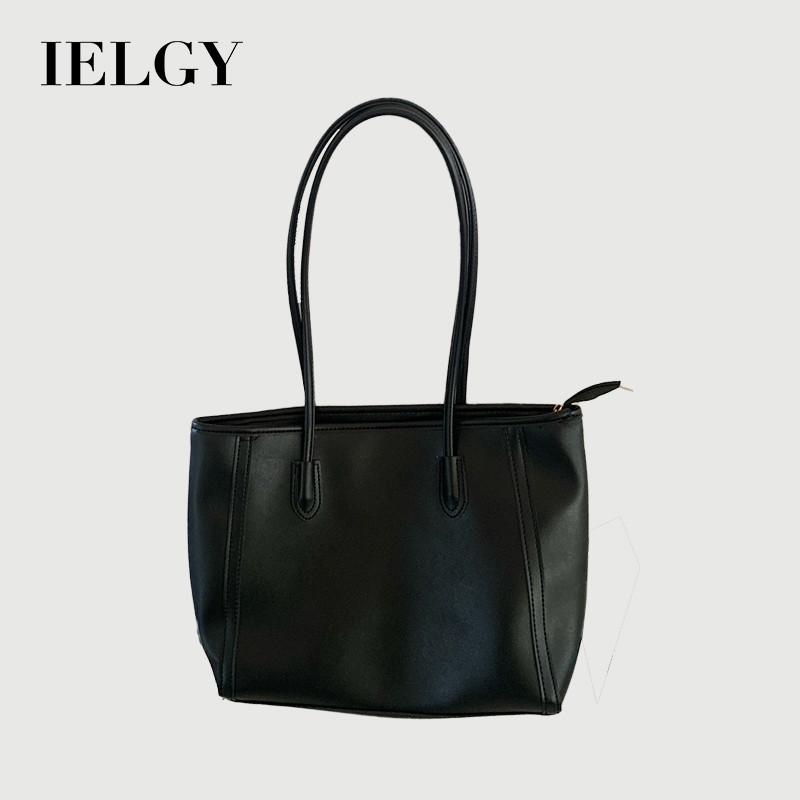 IELGY Ladies Tote Bag - Retro Design, Large Capacity, Versatile Commuter Bag