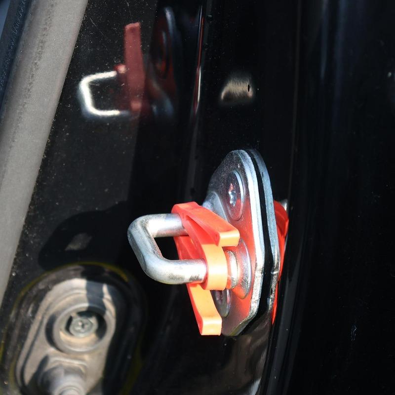 Silicone Car Door Lock Shock Absorber Cushion Car Sound Deadener Damper for VW Golf Passat Tiguan Door Lock Buffer Deadening