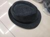 Men's Korean Style Black Wool Fedora - British Jazz Hat for Spring & Autumn