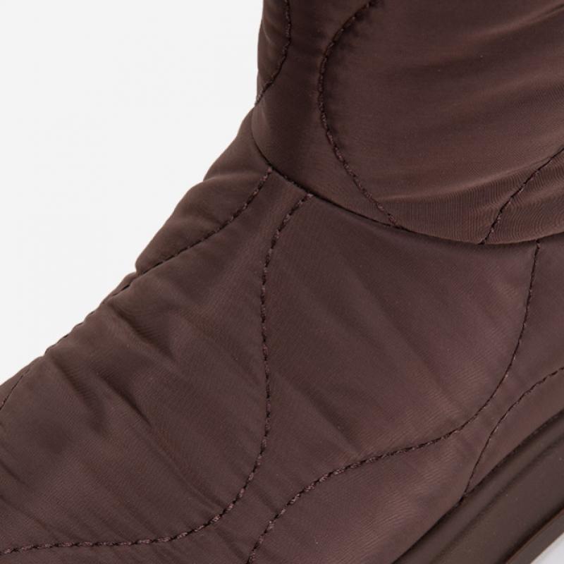 Simplet By Esquire Women Loa Padding Mid Boots Brown