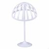 Hollow Mannequin Head Lightweight Dome Hat Display Stand Stable Base for Closets