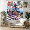 Digital Circus Wall Decor Tapestry Art For Pet Memorial Birthdaywedding Party Backdrop Family Gift