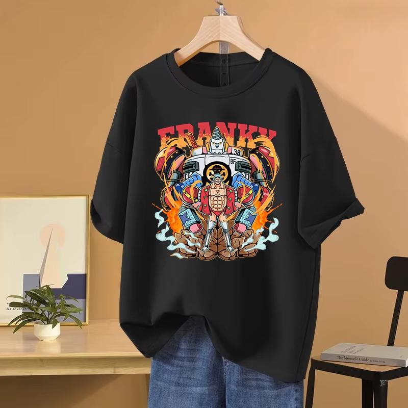 T-shirt FRANKYLeisure Sports Street T-shirt Stampata T-shirt da Uomo e da Donna Abbigliamento Estivo da Uomo