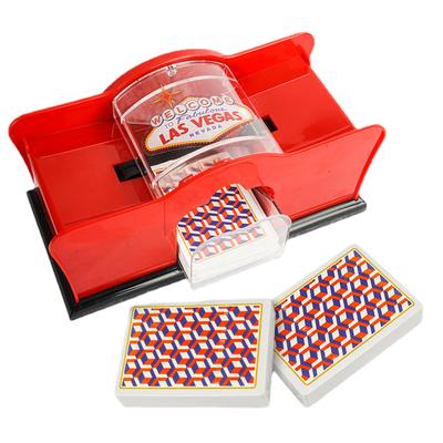 Manual Poker Card Shuffler Shuffling Machine Hand Crank Poker Shuffler 2 Decks Of Cards Shuffle Machine For Board Game Poker