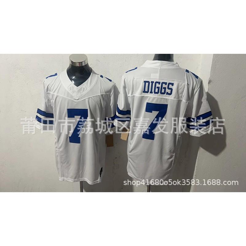 Camiseta de Fútbol Americano NFL Dallas Cowboys para Hombre de Algodón Ropa del Equipo Ropa para el Día del Partido Otoño