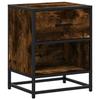 VidaXL Bedside Table Smoked Oak 40x31x50 Cm Engineered Wood 848688