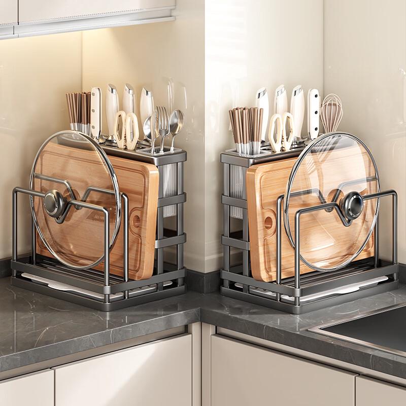 Multifunctional Kitchen Knife & Chopstick Storage Rack