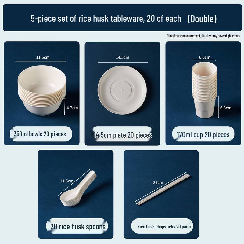 Star Disposable Rice Husk Rice Bowl